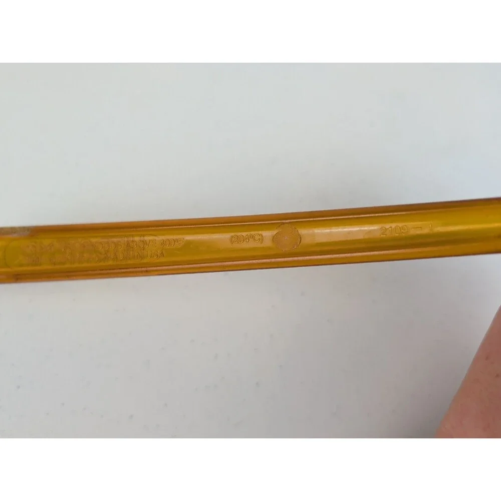 Ultratemp AMBER Ladle Spoon Robinson 11” Kitchen Utensil USA Vintage # 2109